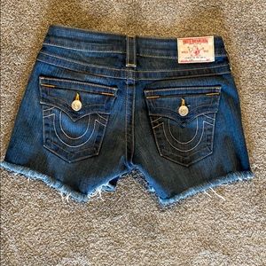 True Religion Shorts for Women. “Keira” Low Cut